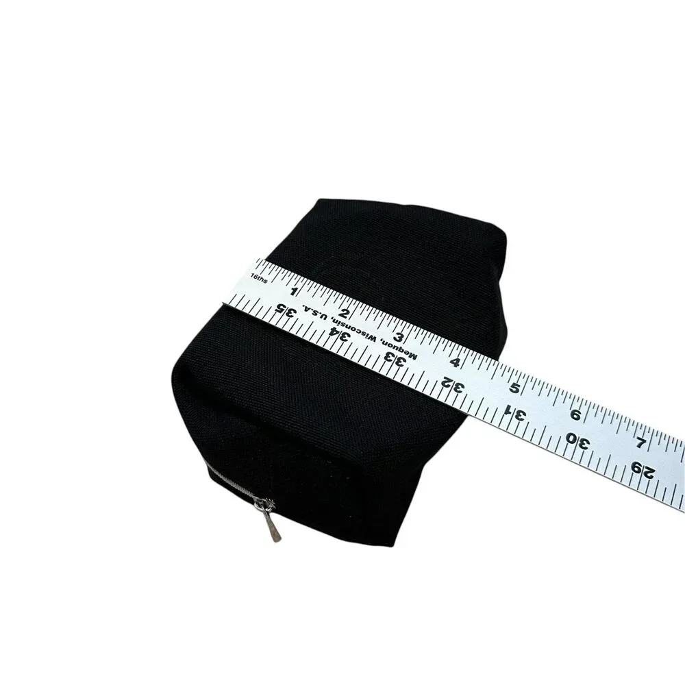 Dior Beauty Black Makeup Bag Cosmetic Pouch